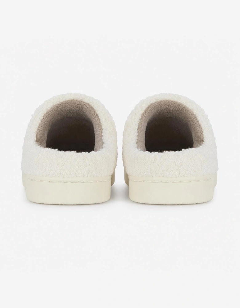 Jo & Joe AMOUR Womens Mule Slippers Cream