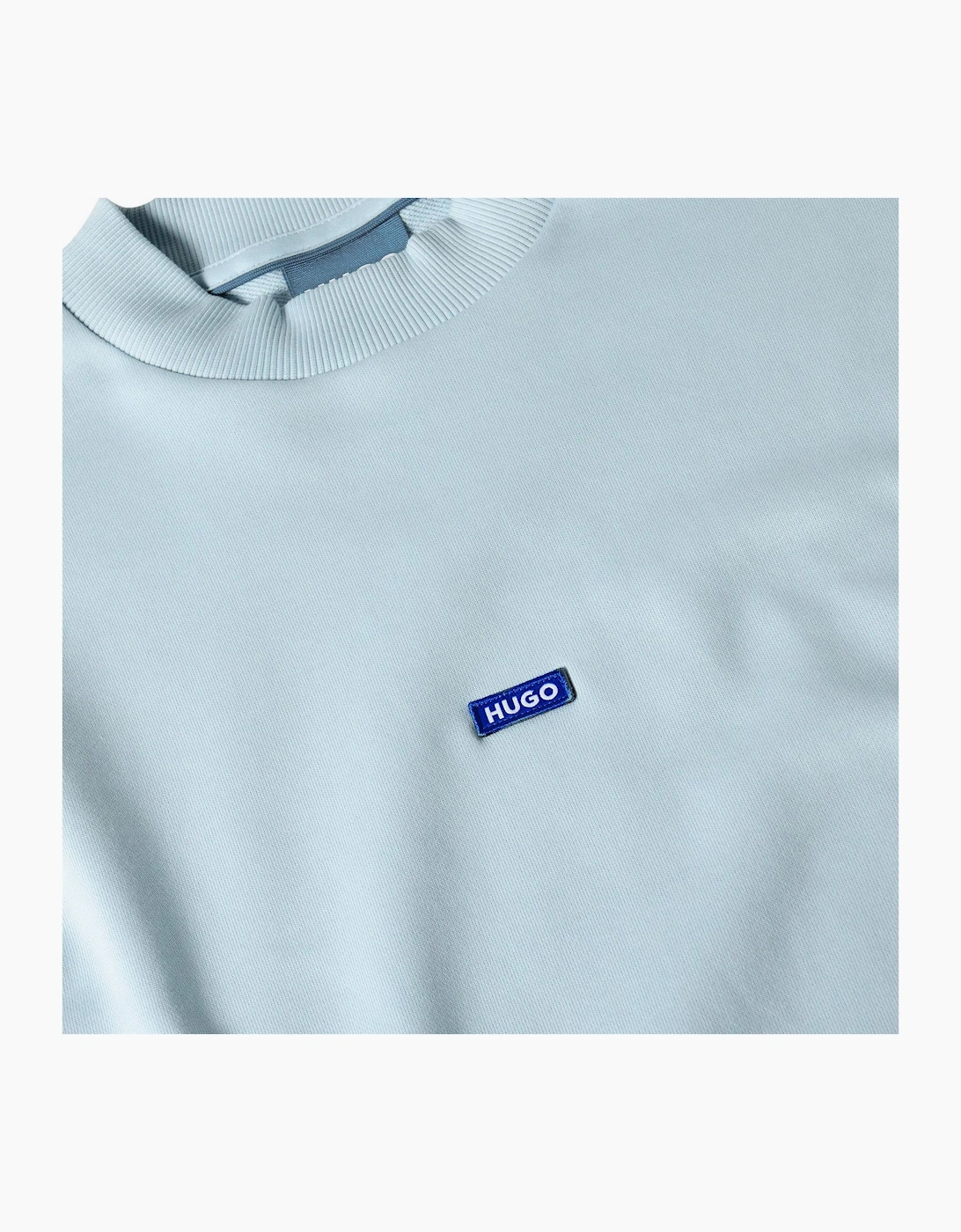 Cotton Relaxed Fit Crew Sweatshirt