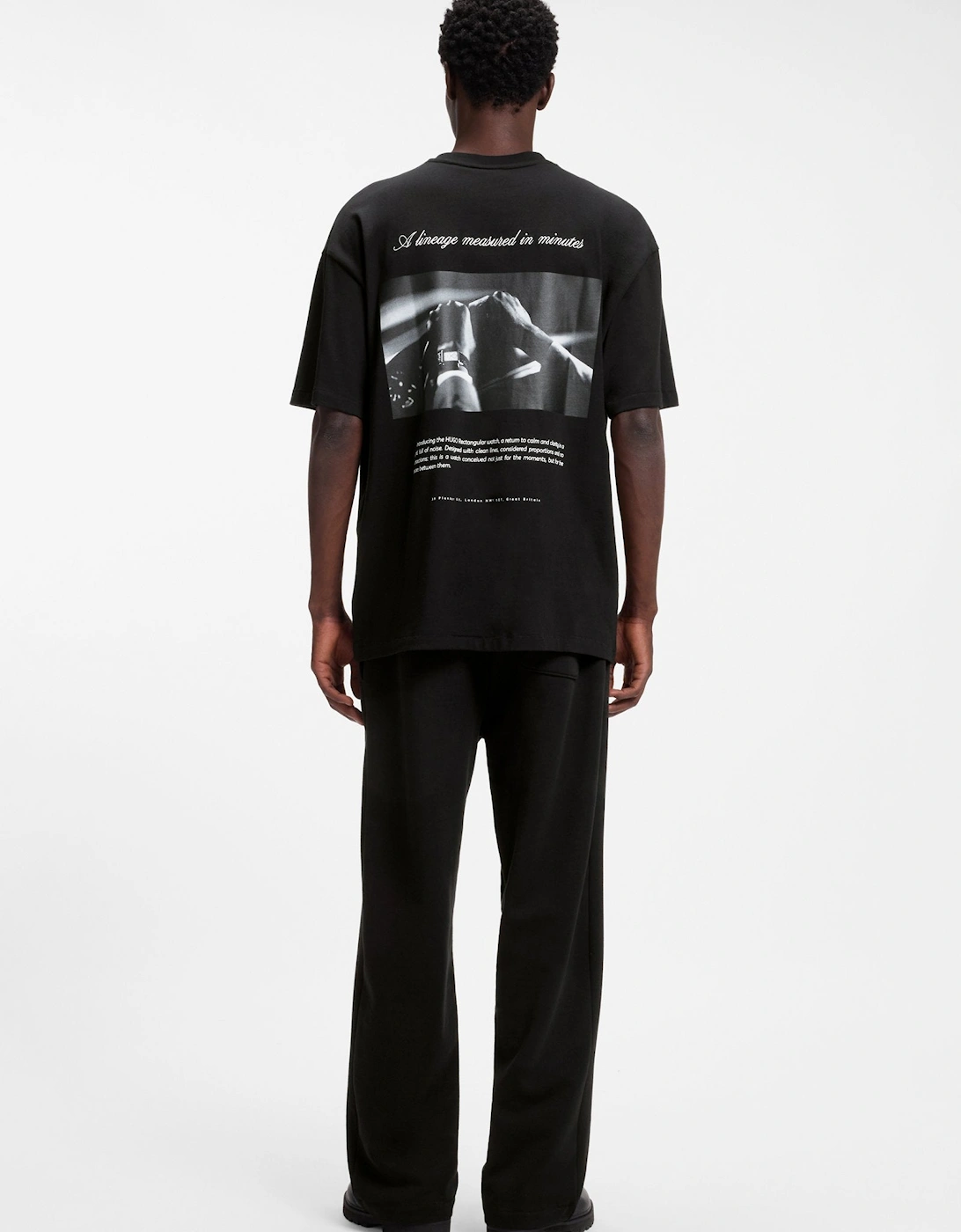 HUGO Devrolo T-Shirt 001 Black