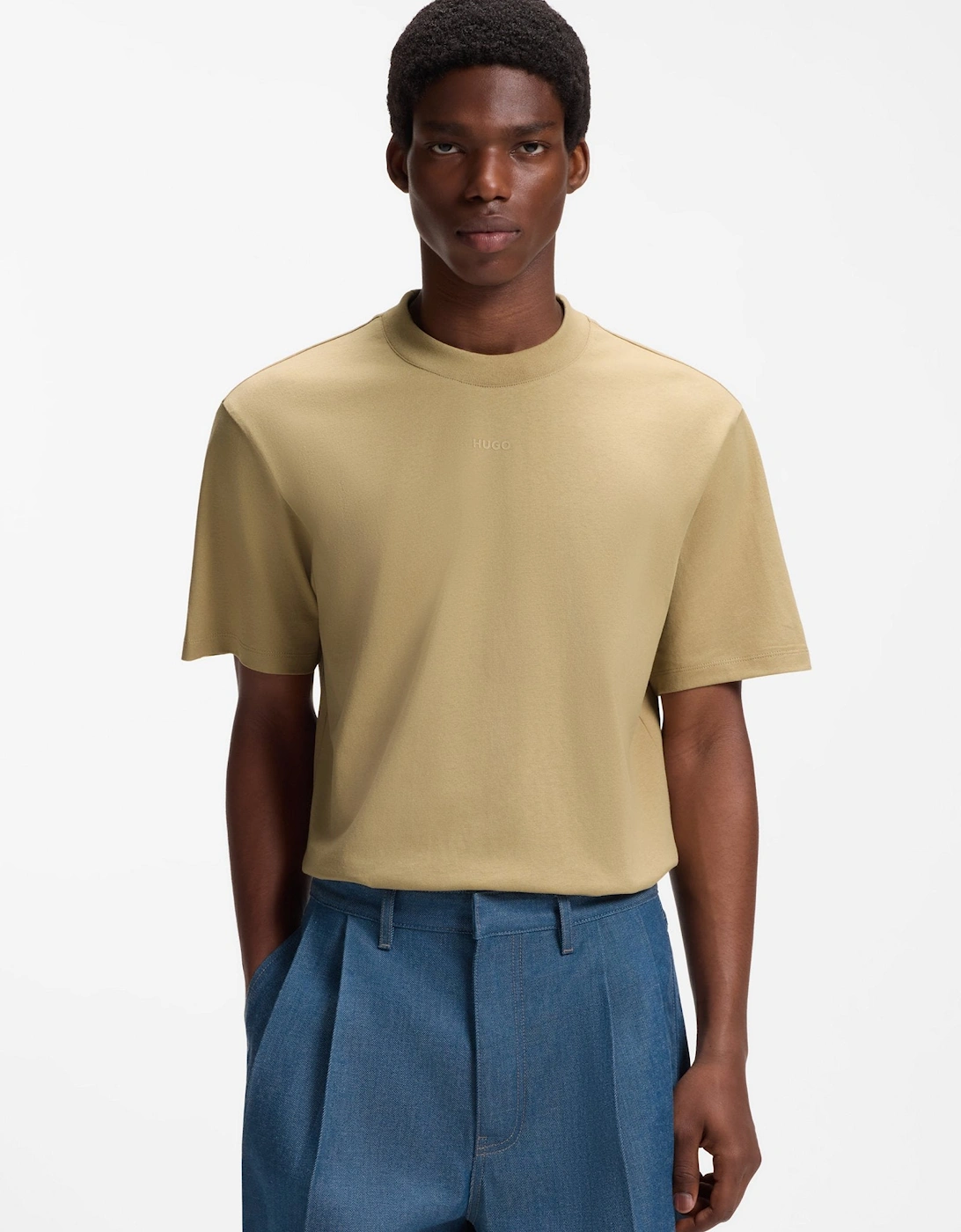 HUGO Dapolino T-Shirt A1-26 269 Medium Beige