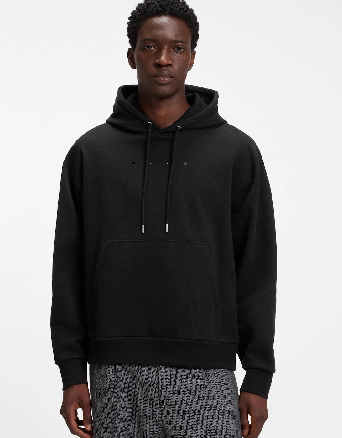 HUGO Devrohood  Hoody 001 Black
