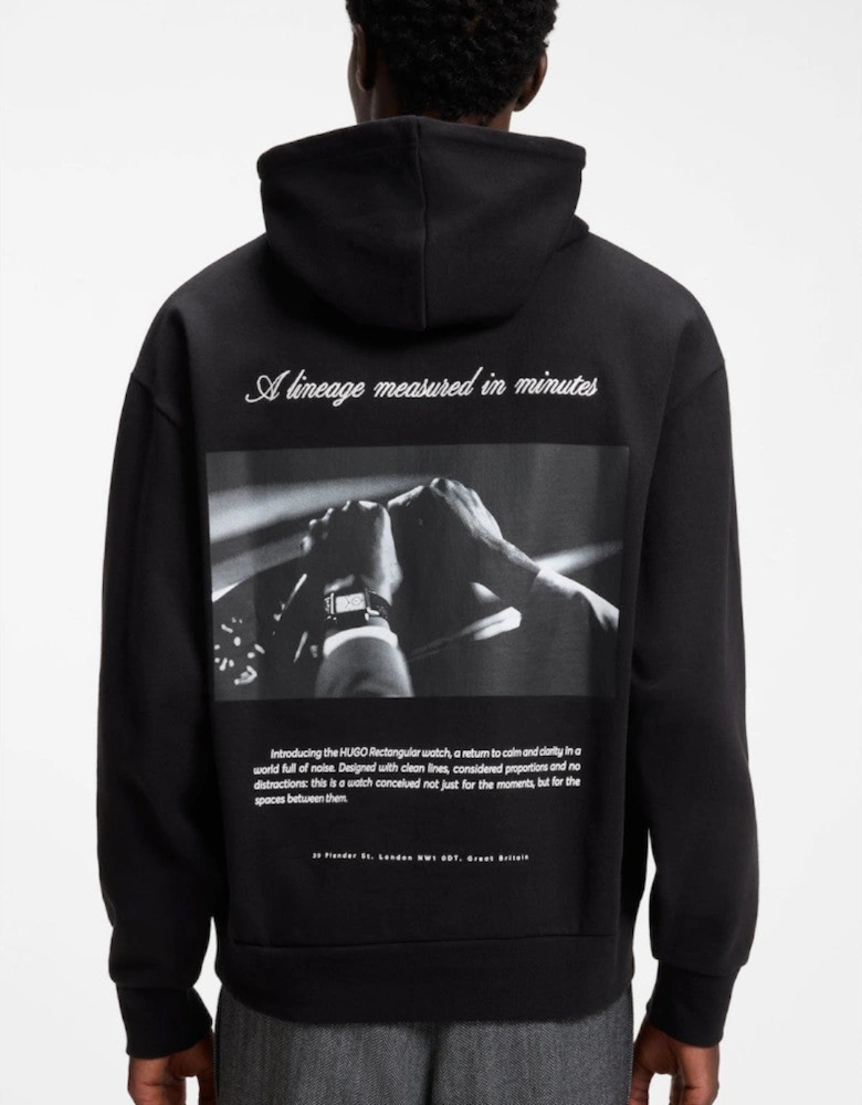 HUGO Devrohood  Hoody 001 Black