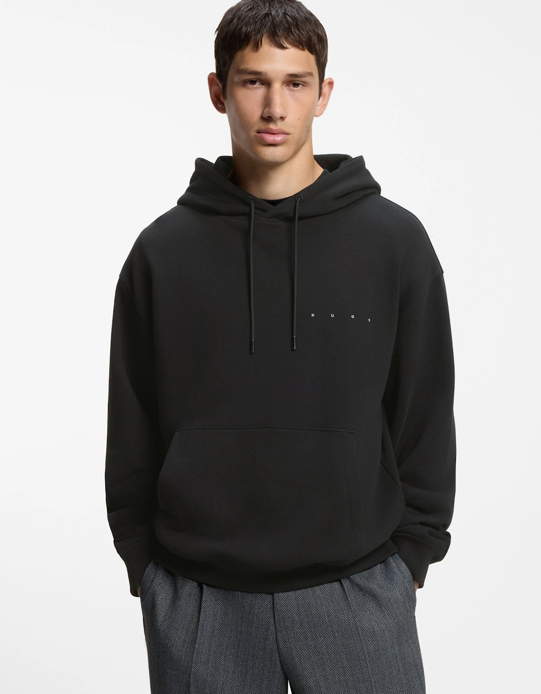 HUGO Dikenhood Hoody 001 Black
