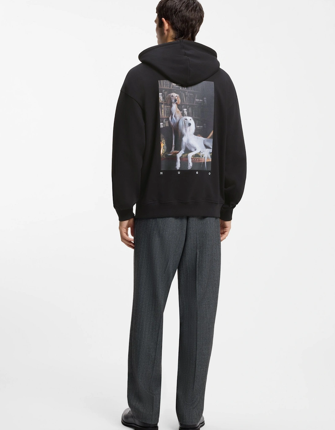 HUGO Dikenhood Hoody 001 Black