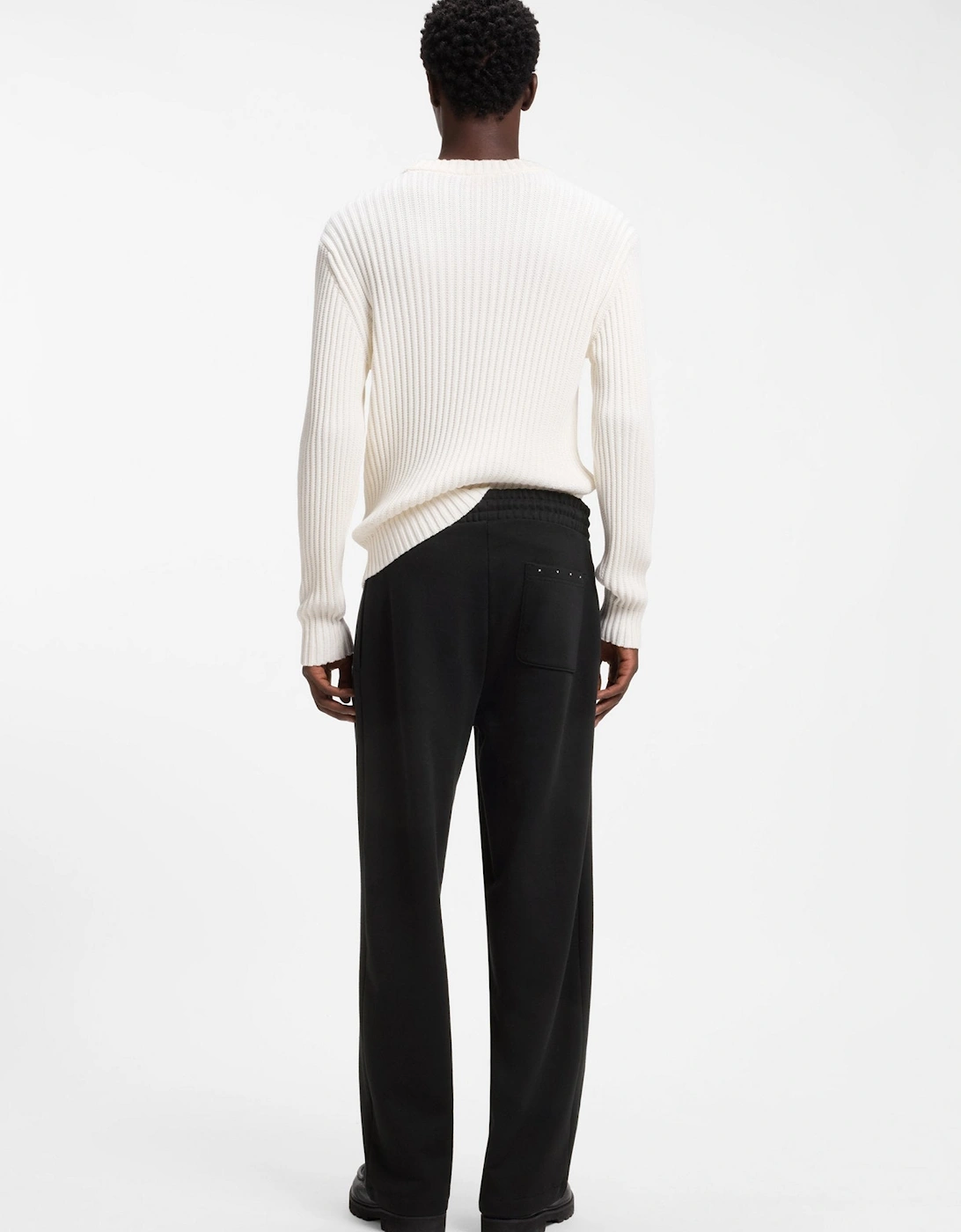 HUGO Devropant Jersey Trousers 001 Black
