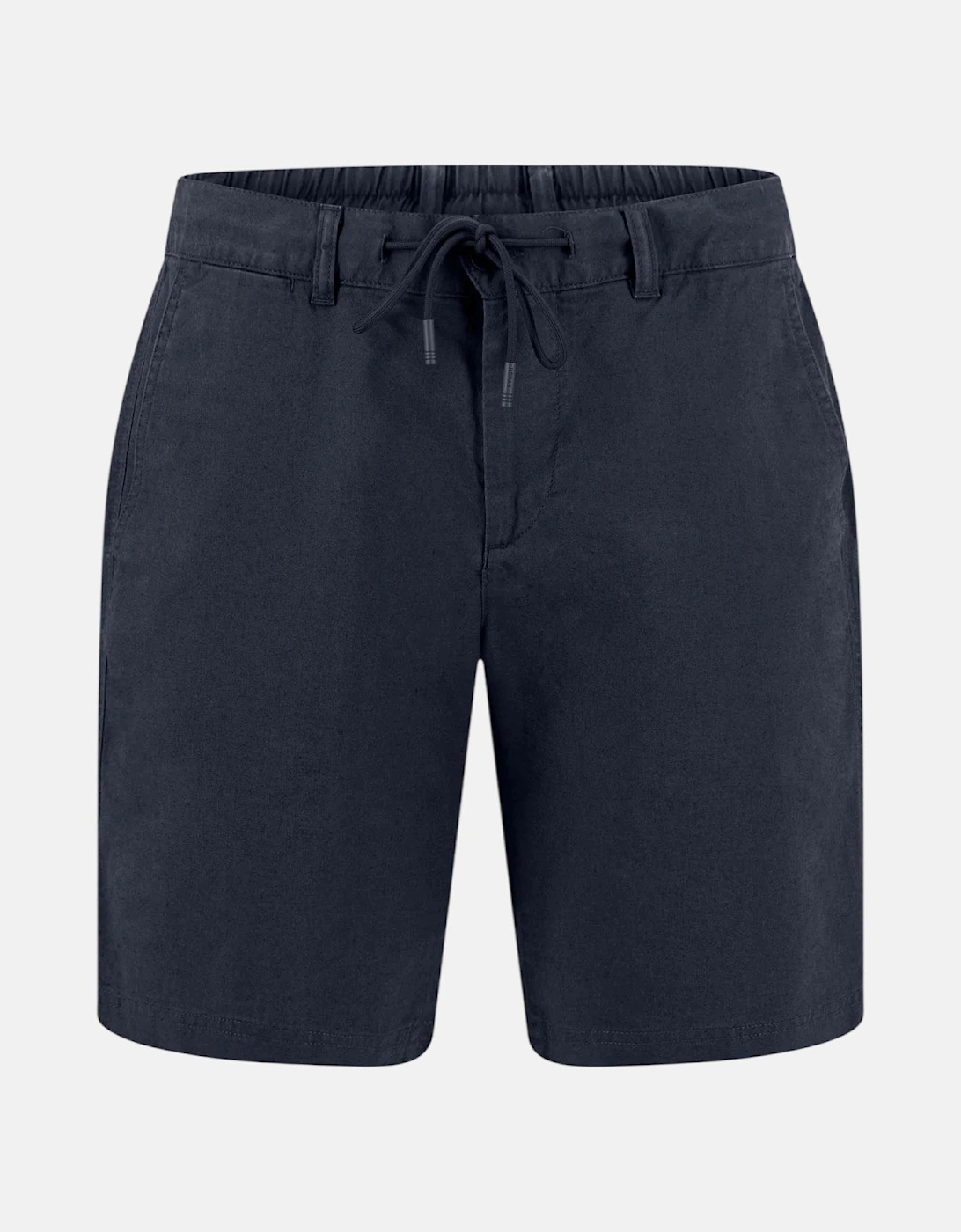 Coli Linen Blend Bermuda Shorts Dark Navy