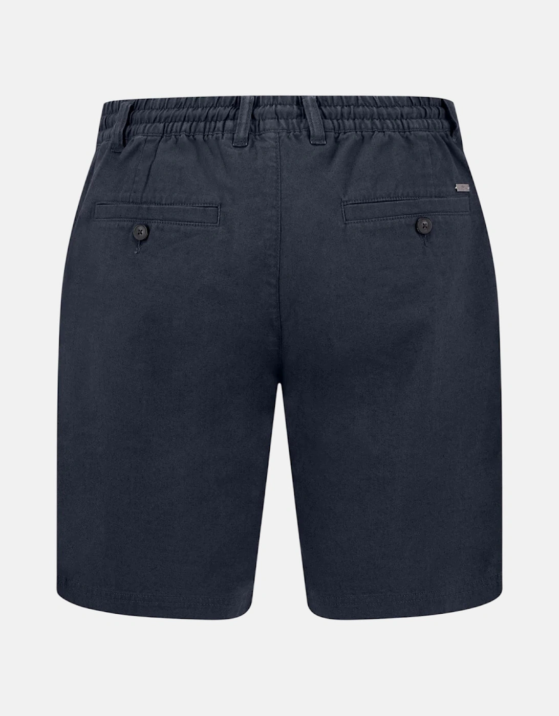 Coli Linen Blend Bermuda Shorts Dark Navy