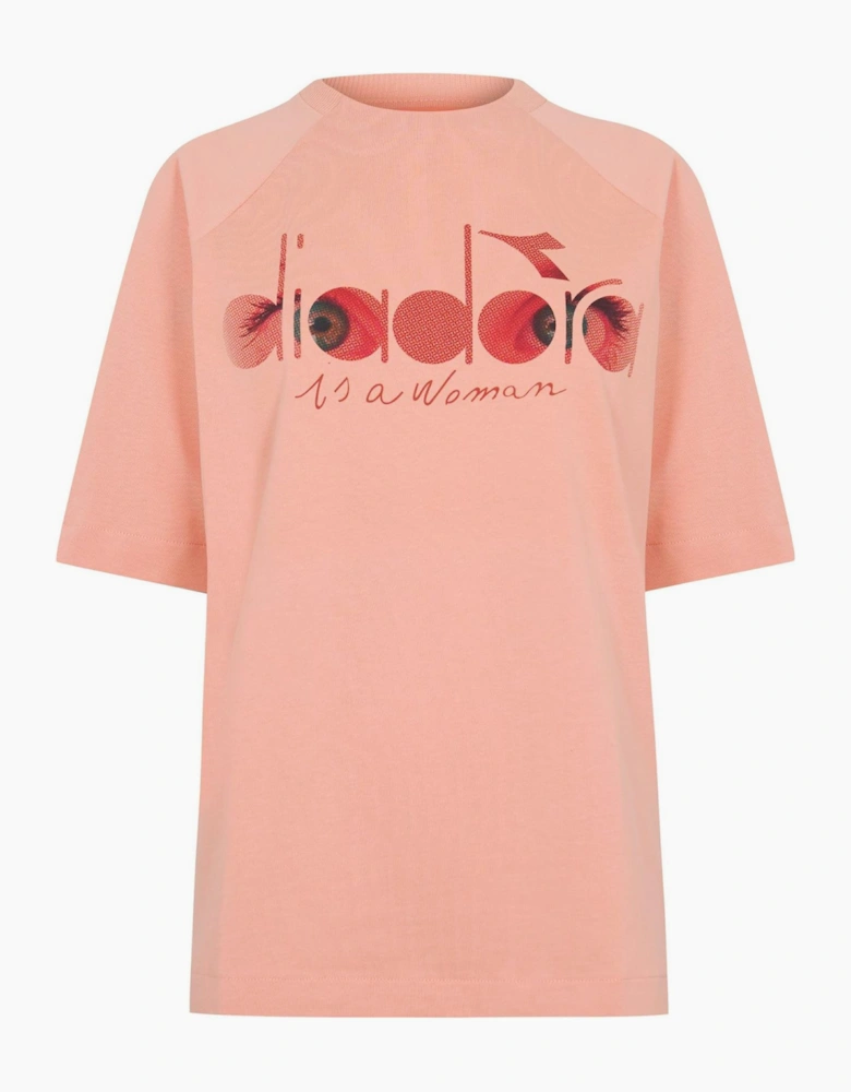 Flowers Crew Neck Short Sleeve T-Shirt
