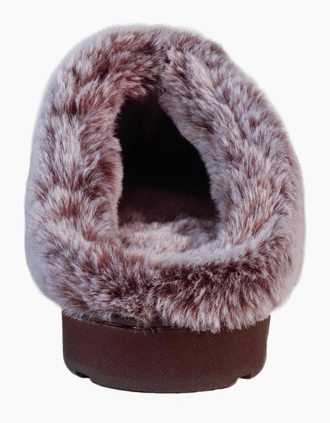 Jo & Joe SPLENDOUR Womens Mule Slippers Chocolate