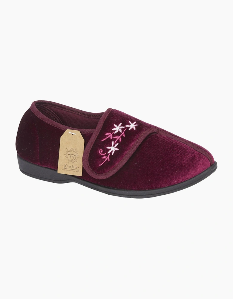 Jo & Joe VERONICA Womens Touch Fasten/Velcro Wine