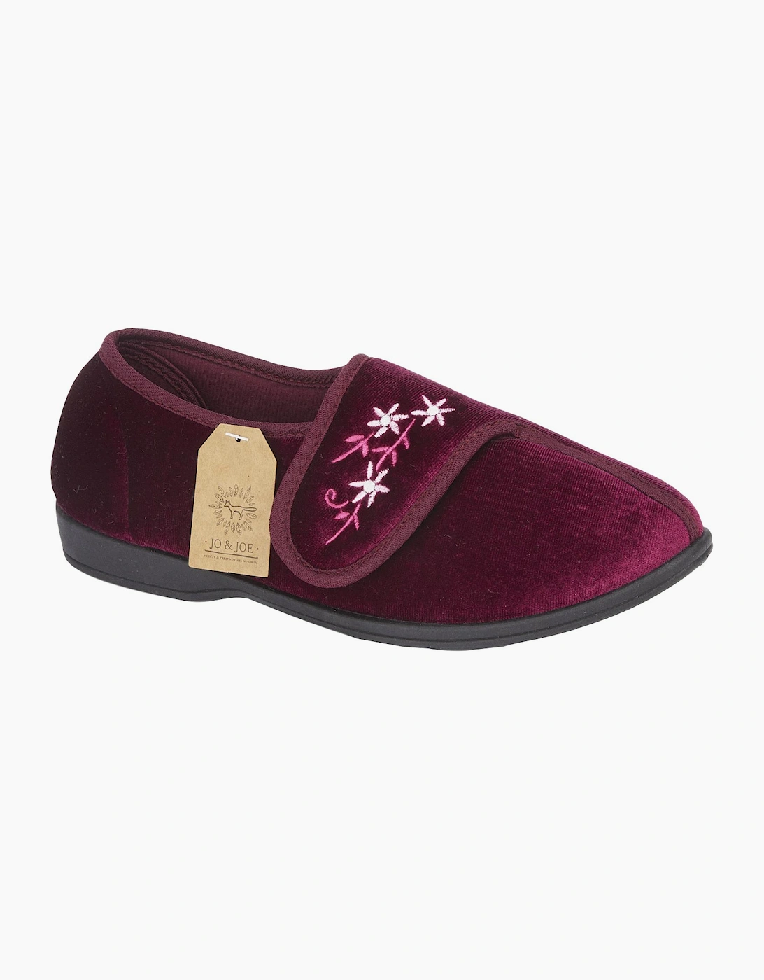 Jo & Joe VERONICA Womens Touch Fasten/Velcro Wine