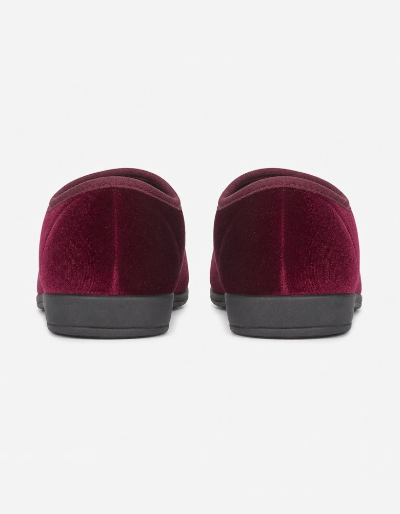 Jo & Joe VERONICA Womens Touch Fasten/Velcro Wine