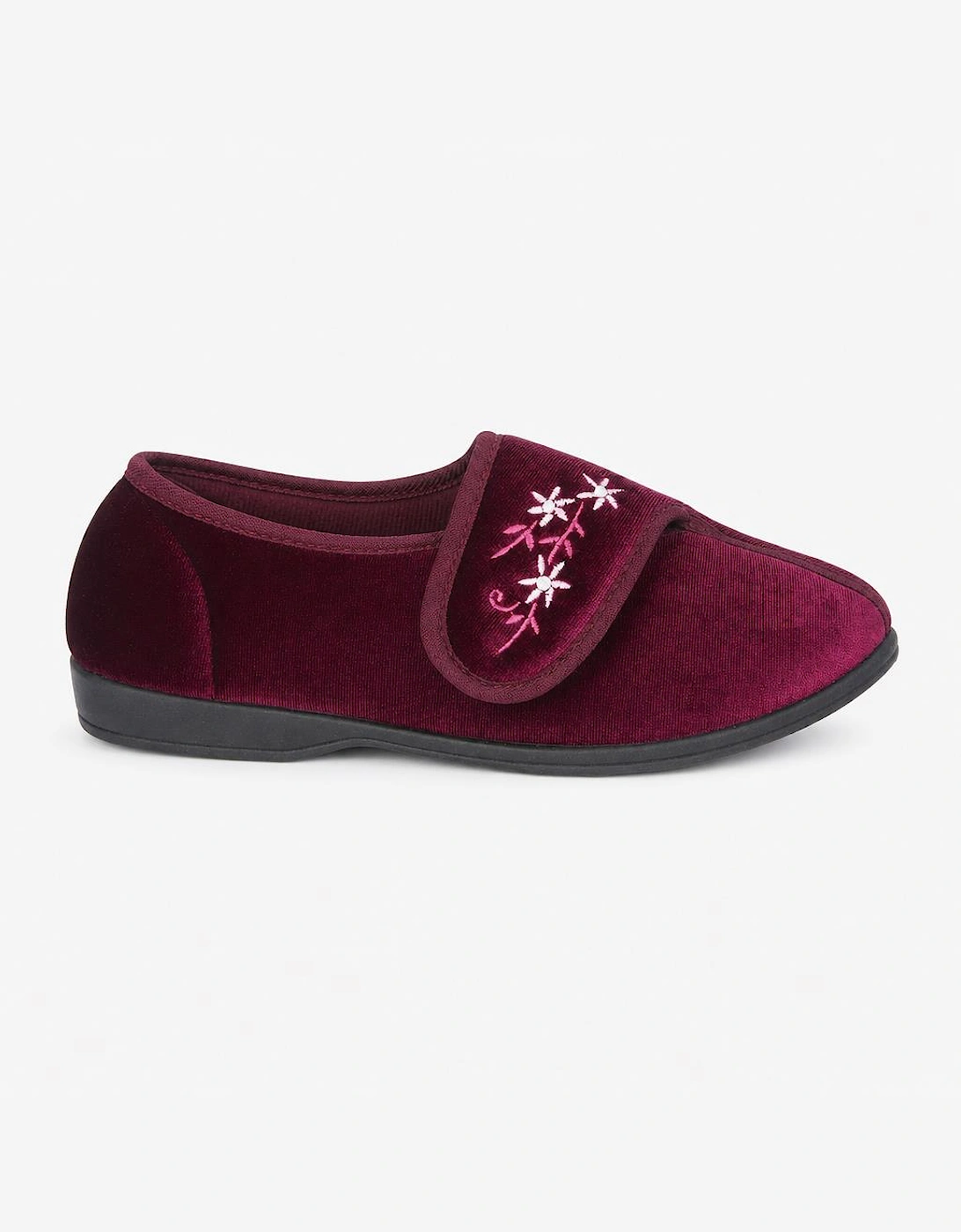 Jo & Joe VERONICA Womens Touch Fasten/Velcro Wine