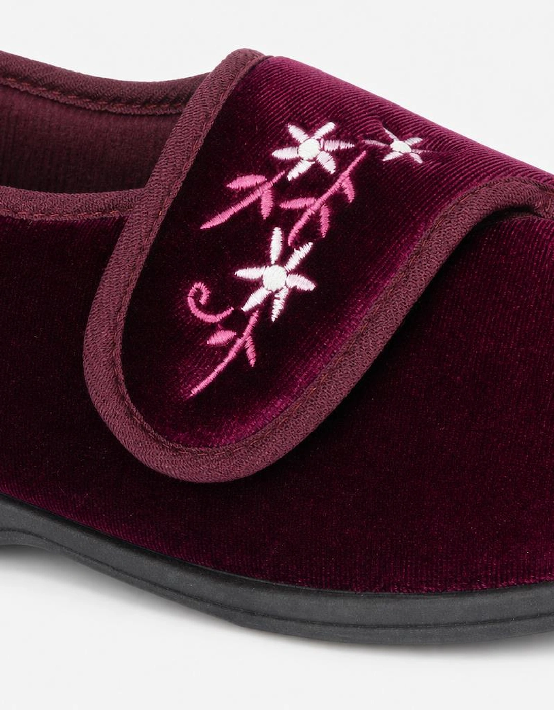 Jo & Joe VERONICA Womens Touch Fasten/Velcro Wine