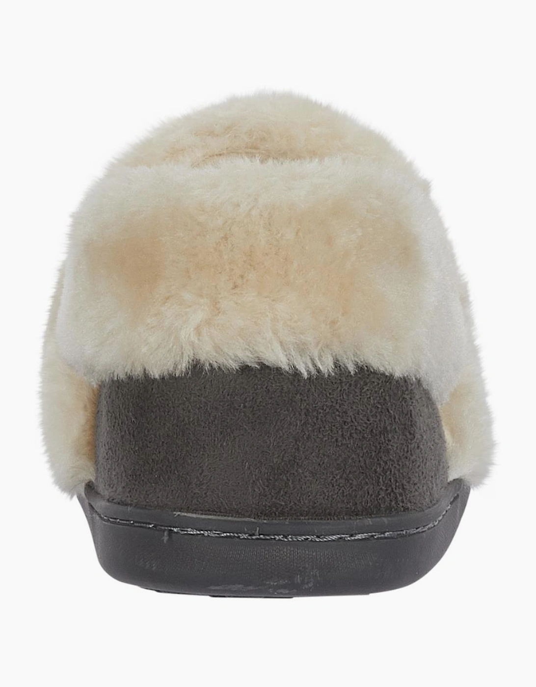 Jo & Joe EDALE Womens Full Slippers Dark Grey