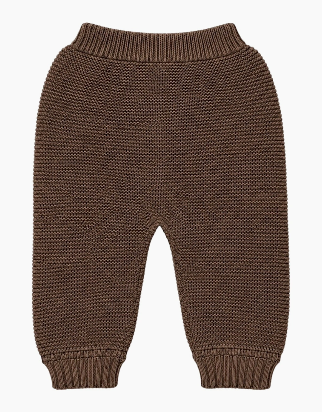 Chocolate Brown Knit Trousers