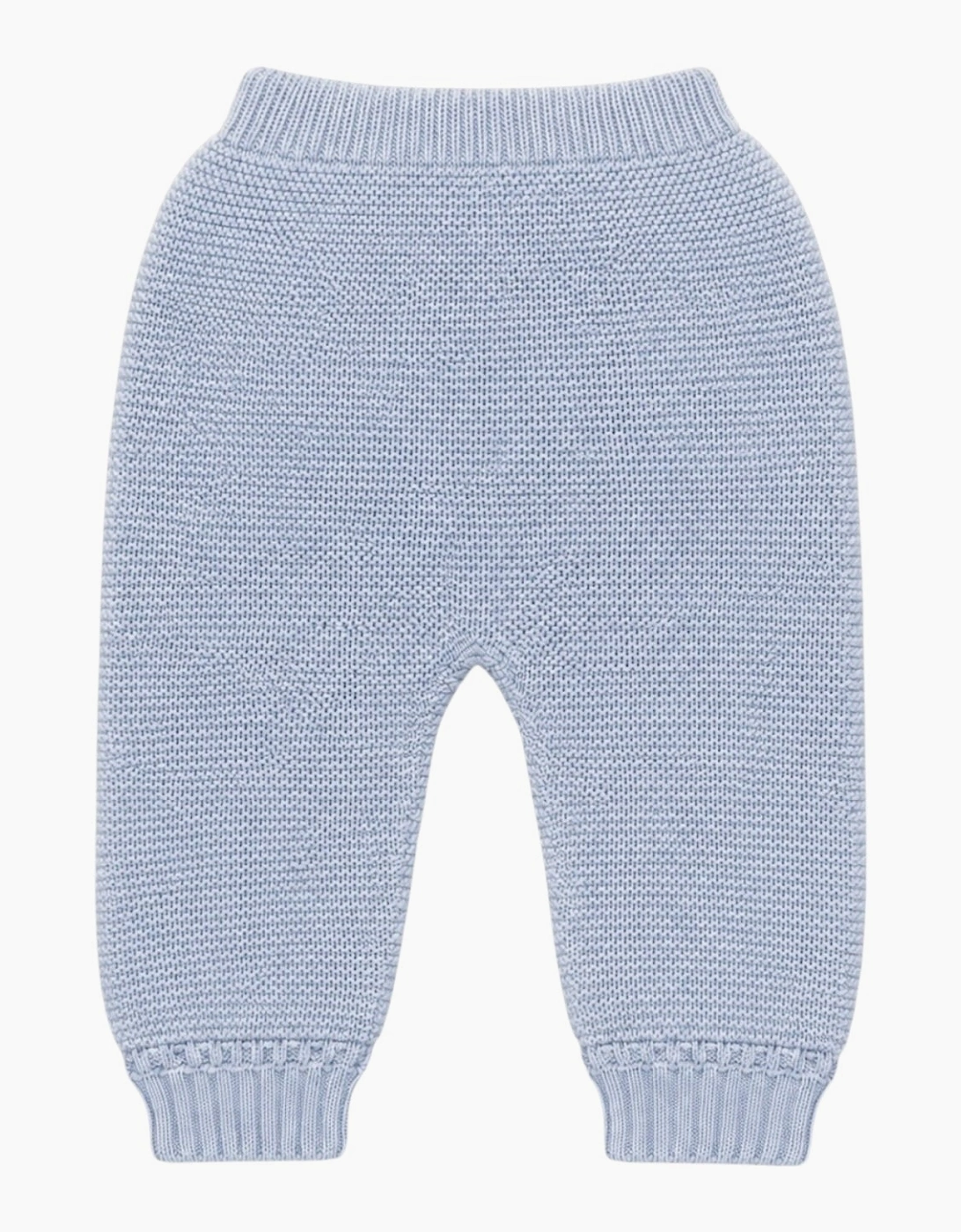 Powder Blue Knit Trousers