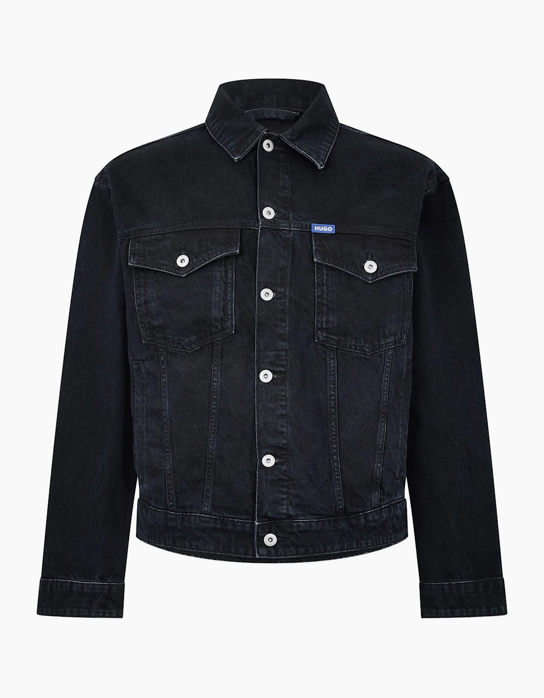 Regular Fit Collared Neck Shirt Collar Long Sleeve Top