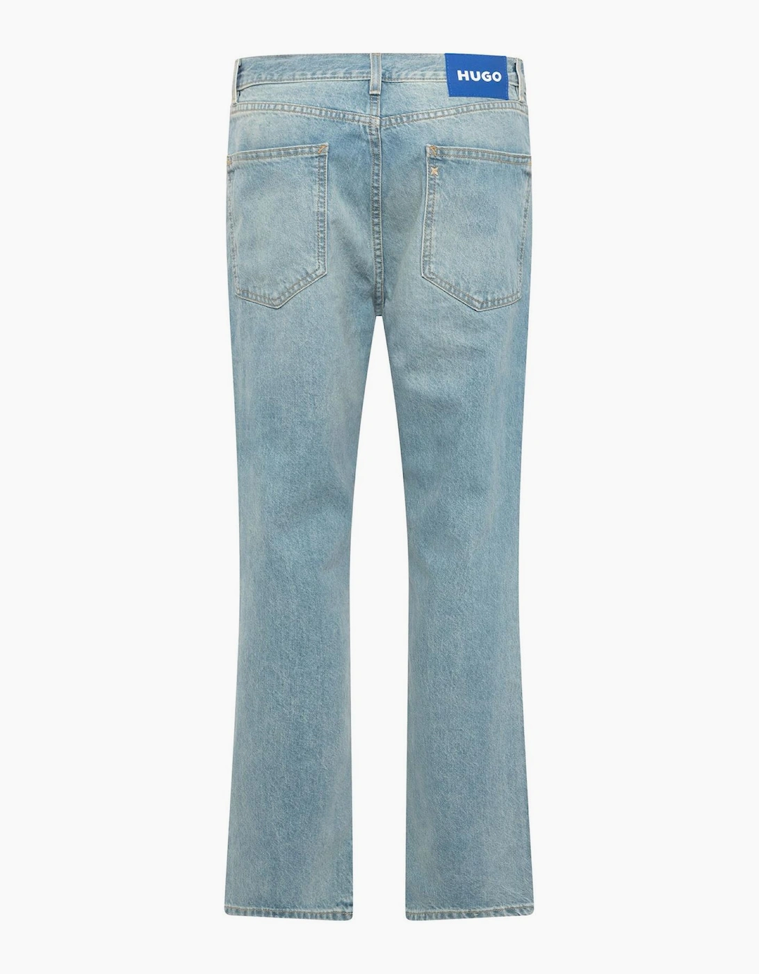 Light Wash Regular Fit Five Pocket Chinos