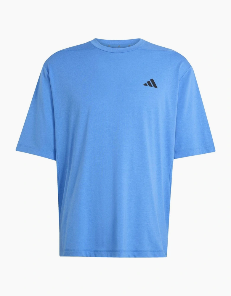 Printed Logo Crew Neck Short Sleeve Competition T-Shirt