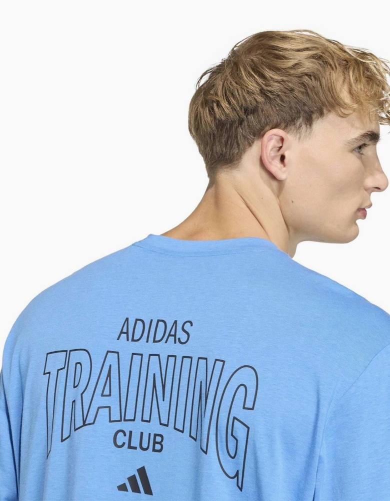 Printed Logo Crew Neck Short Sleeve Competition T-Shirt