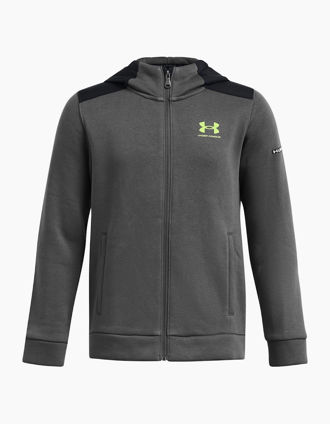 Under Armour Under Armour Boy's Full Zp Icon Util - Grey