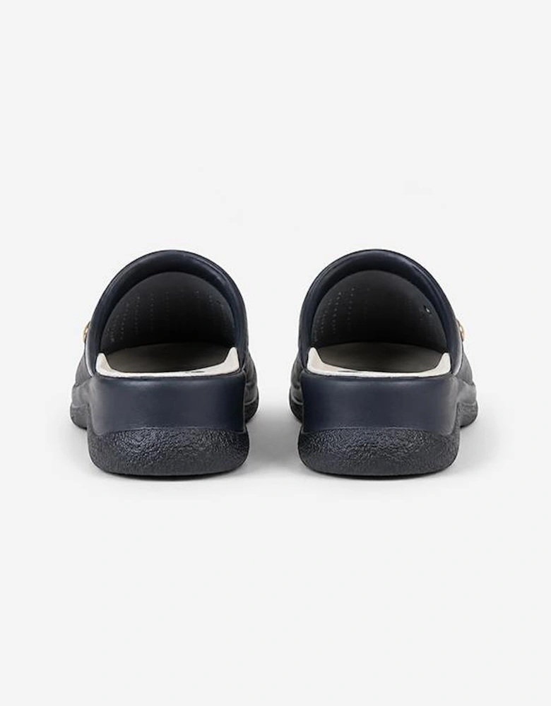 Medi Mules MARY Womens Clogs Navy