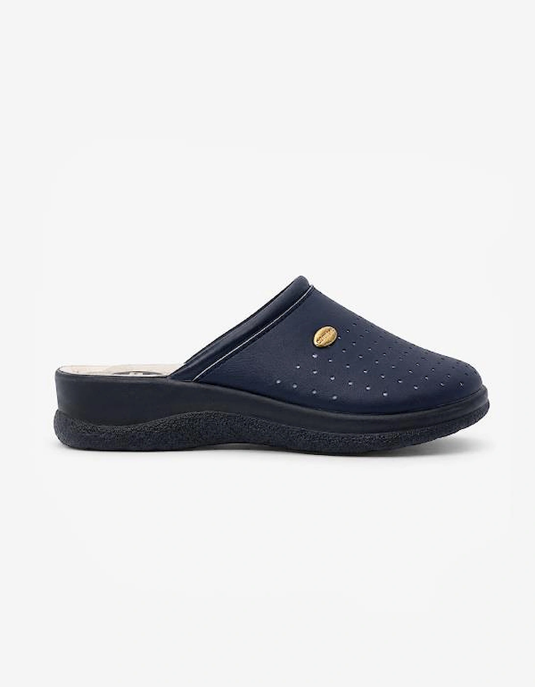 Medi Mules MARY Womens Clogs Navy