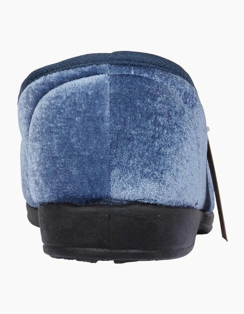 Jo & Joe CHERISH Womens Full Slippers Navy