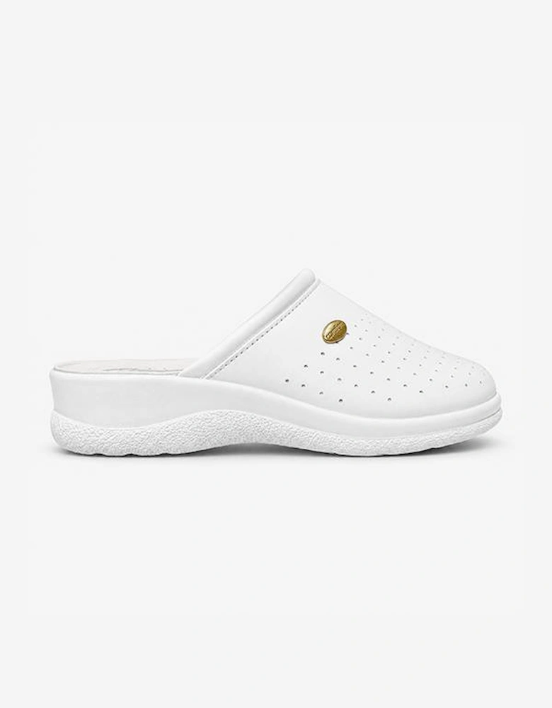 Medi Mules MARY Womens Clogs White