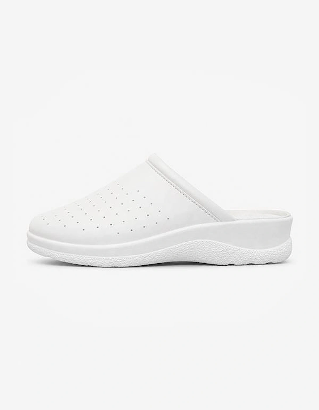 Medi Mules MARY Womens Clogs White