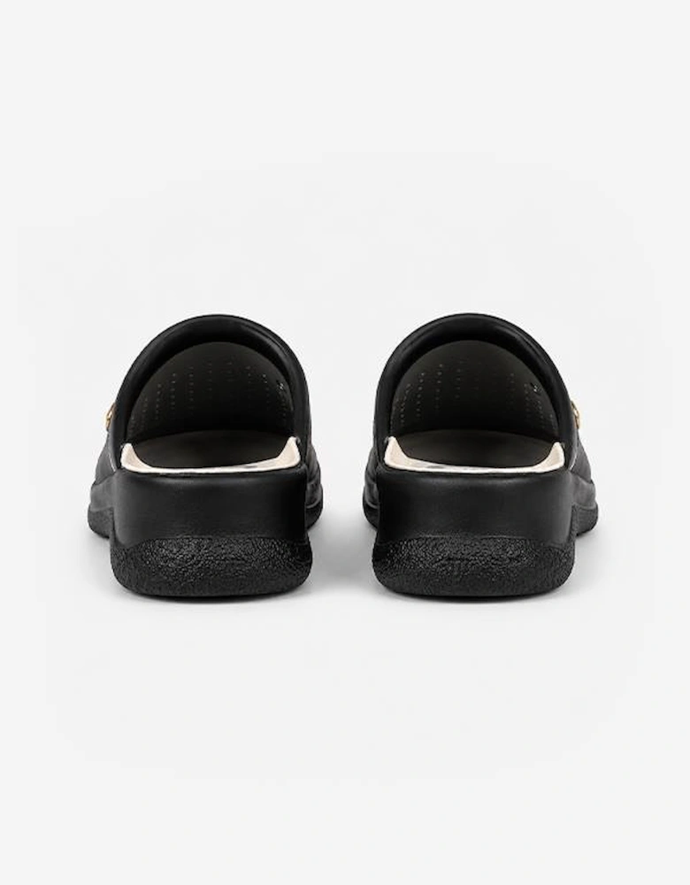 Medi Mules MARY Womens Clogs Black