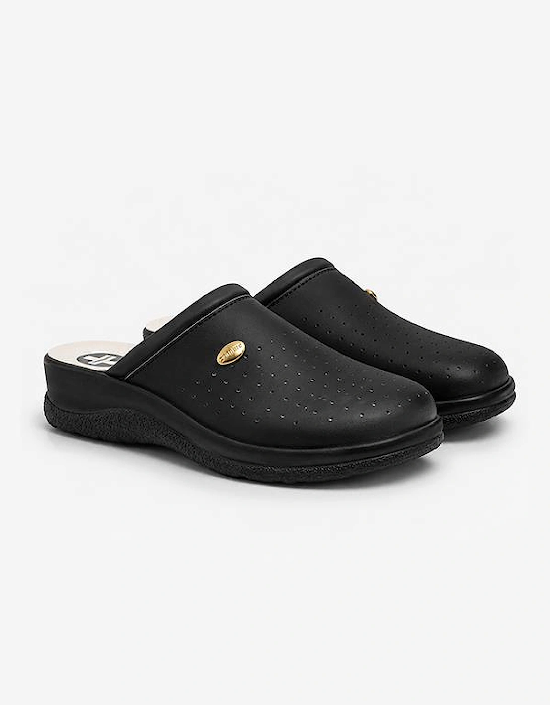 Medi Mules MARY Womens Clogs Black