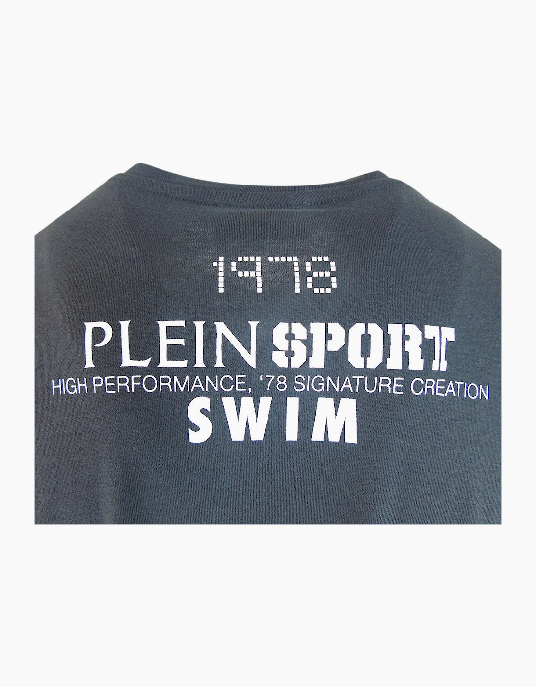Plein Sport Spiral Logo Dark Grey T-Shirt