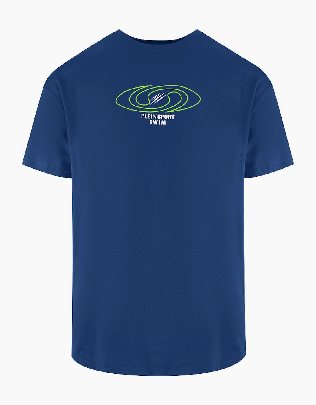 Plein Sport Spiral Logo Navy Blue T-Shirt