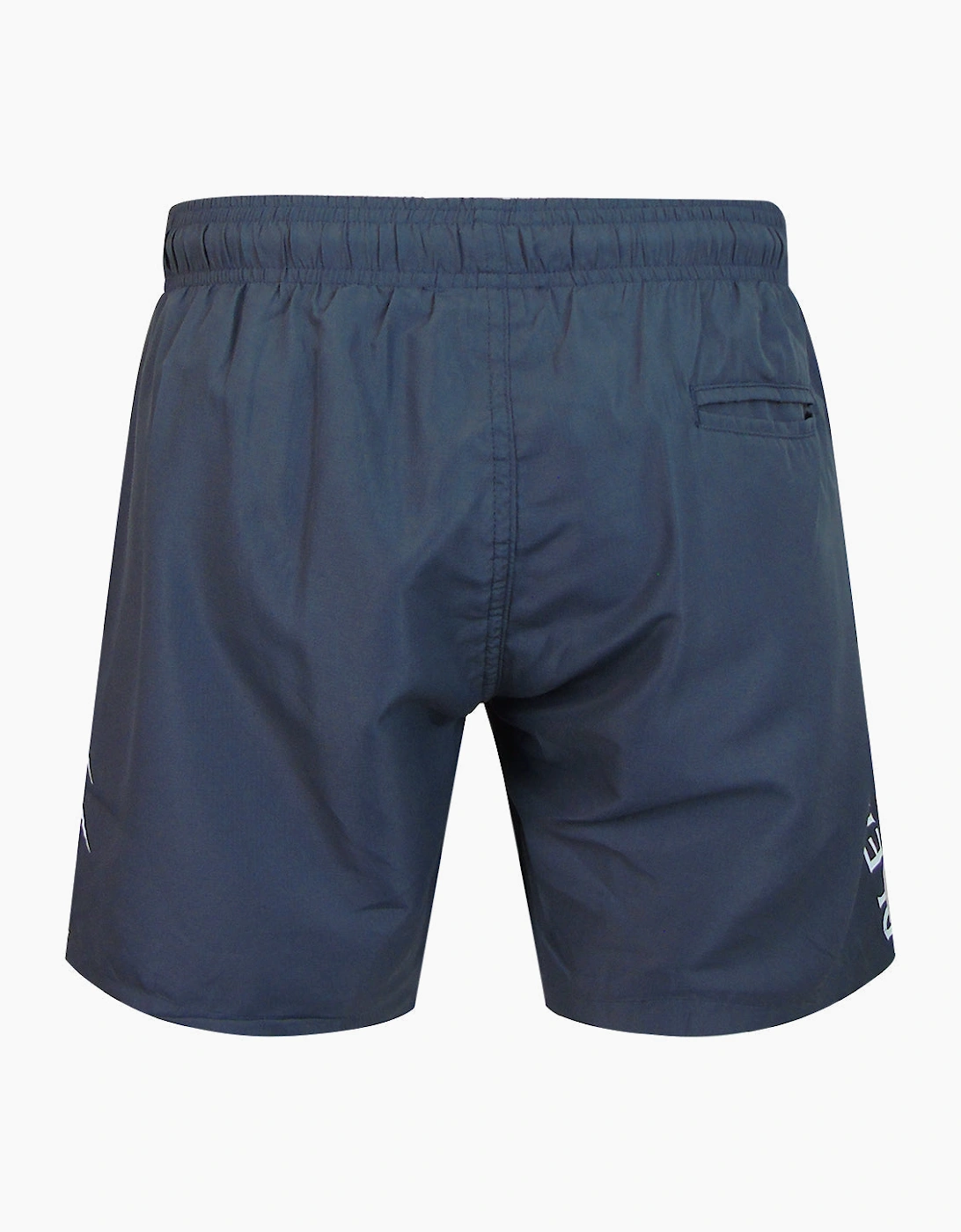 Plein Sport Ripstop Logo Medium Boardshort Dark Grey Swim Shorts