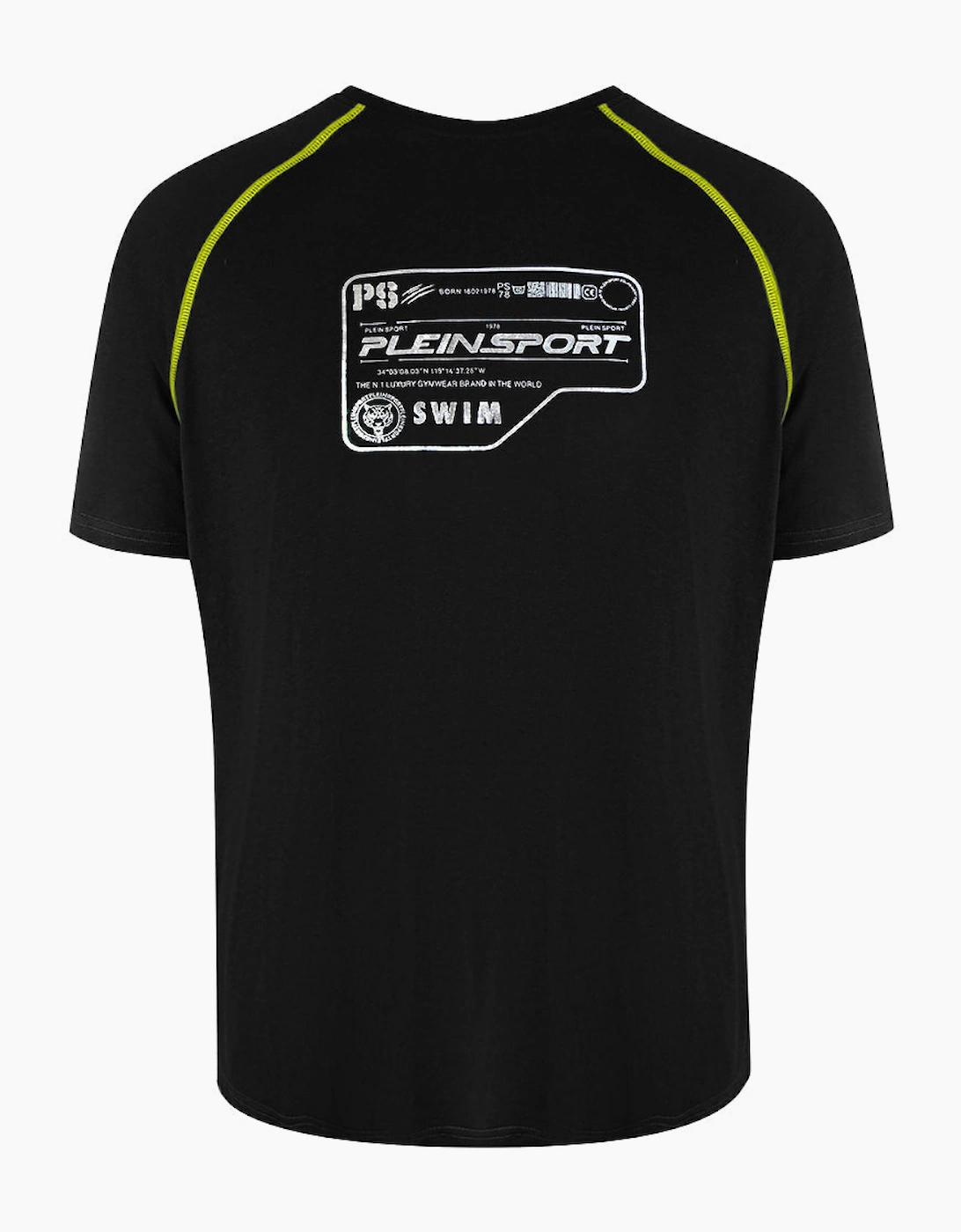 Plein Sport Performance Logo Black T-Shirt