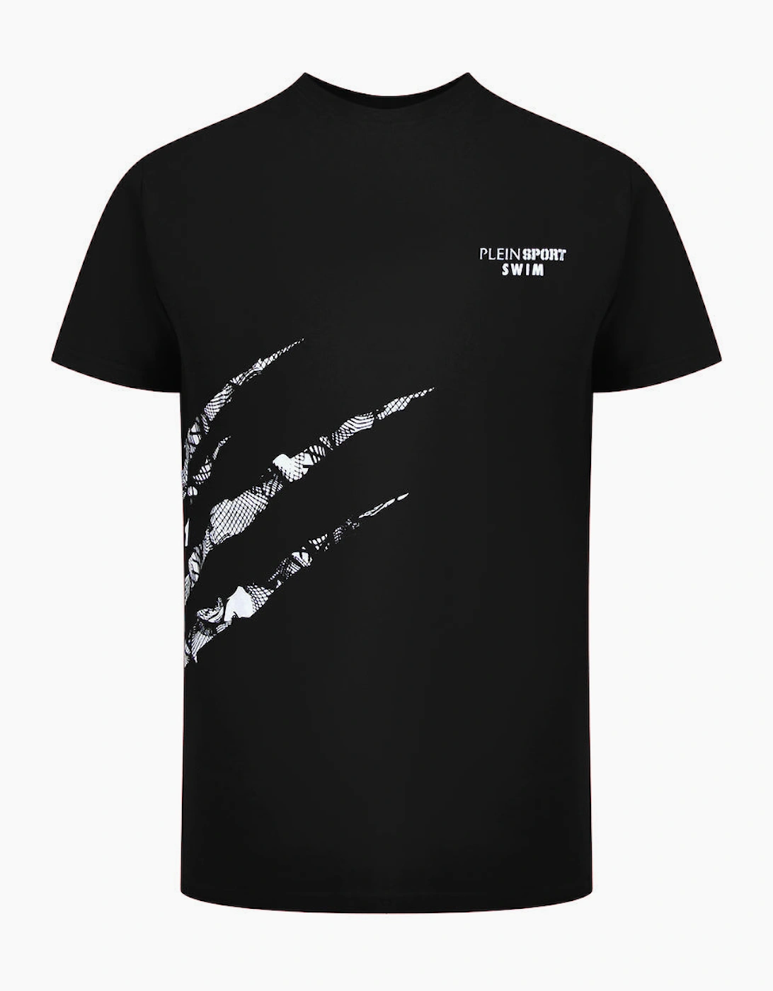 Plein Sport Scratch Logo Black T-Shirt