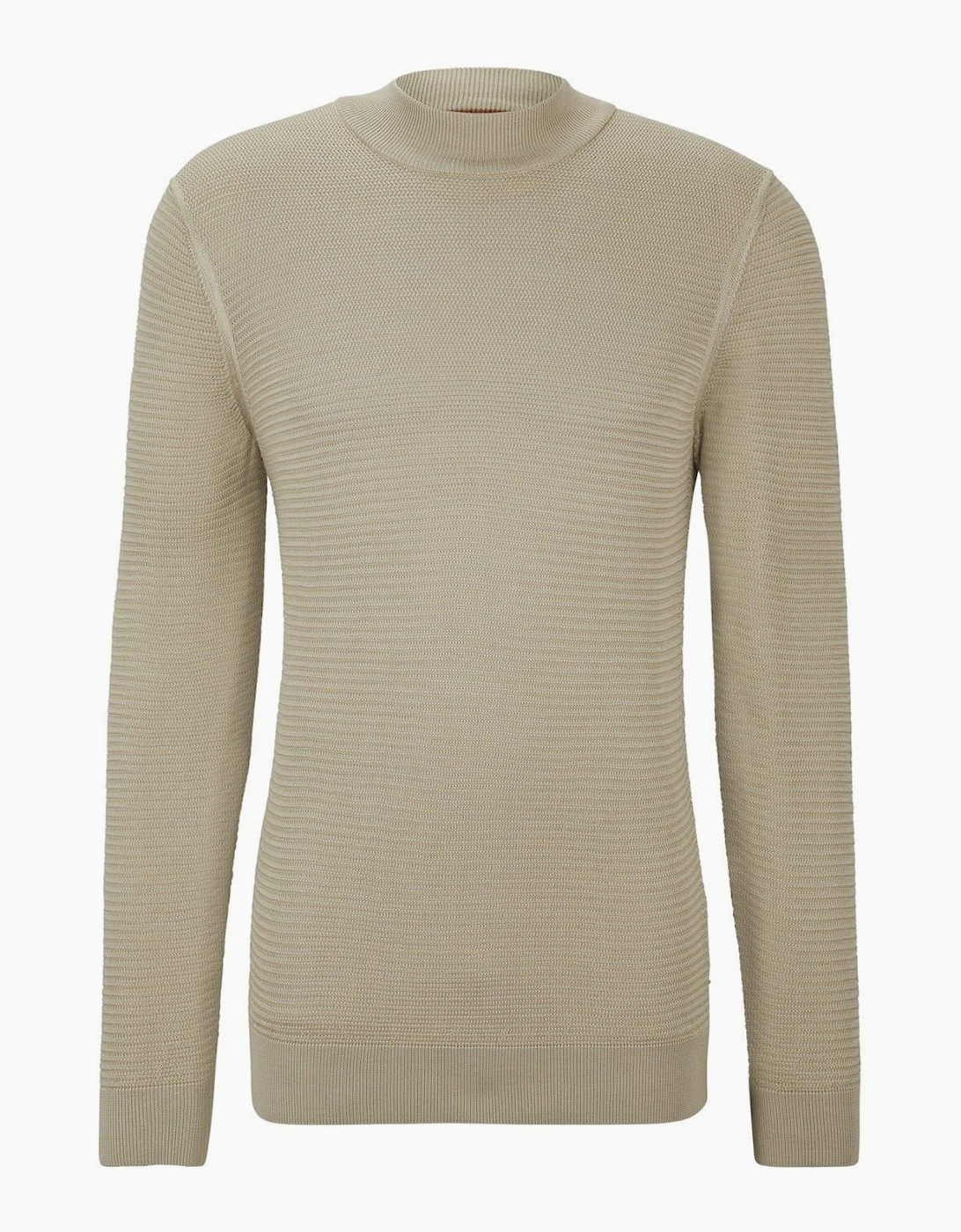 Maguno Slim Fit Mock Neck Long Sleeve Sweater
