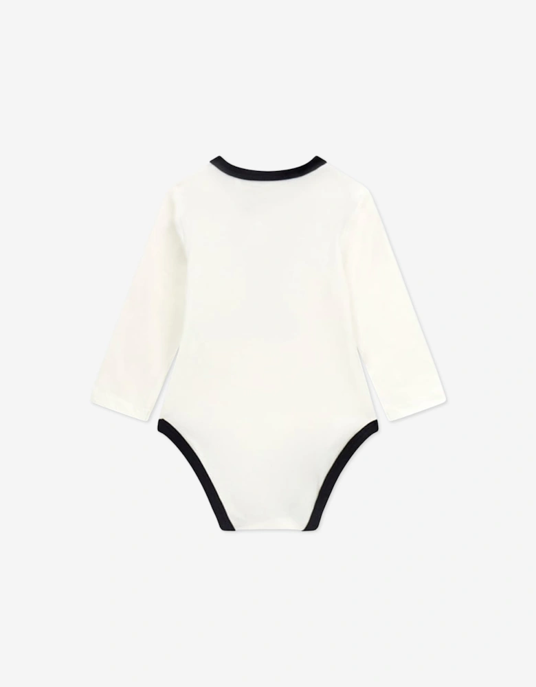 Guess Baby Teddy Bear Bodysuit Gift Set in Navy