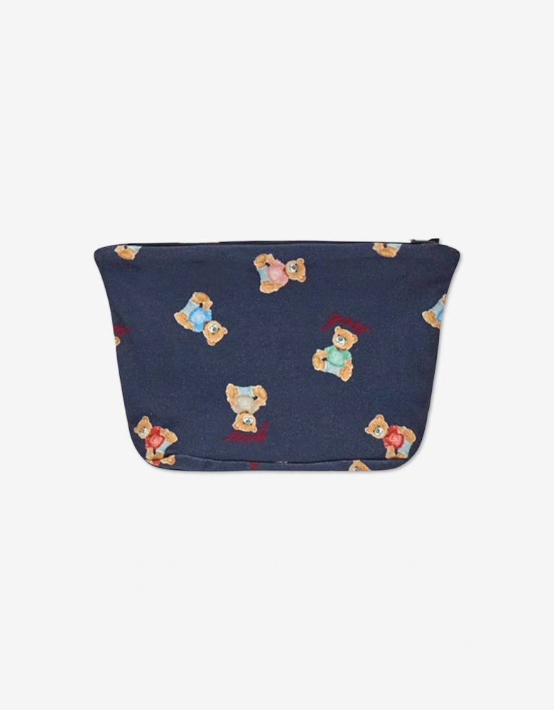 Guess Baby Teddy Bear Bodysuit Gift Set in Navy