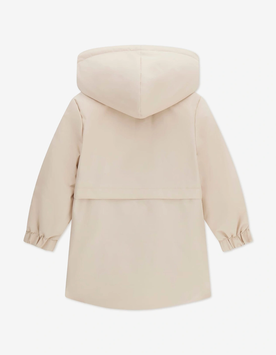 Guess Girls Padded Trench Coat in Beige