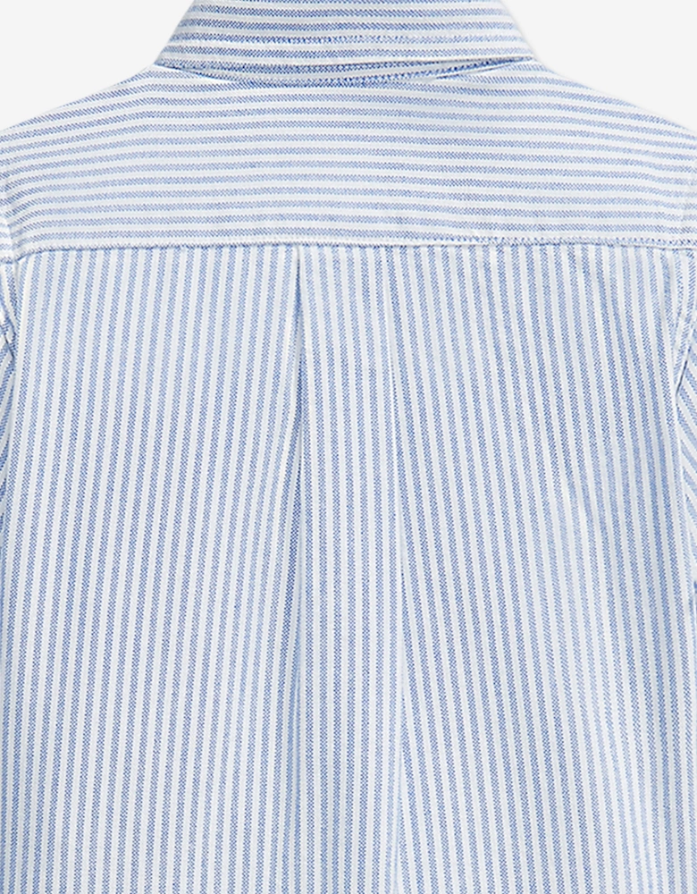 Ralph Lauren Baby Boys Striped Oxford Shirt in Blue