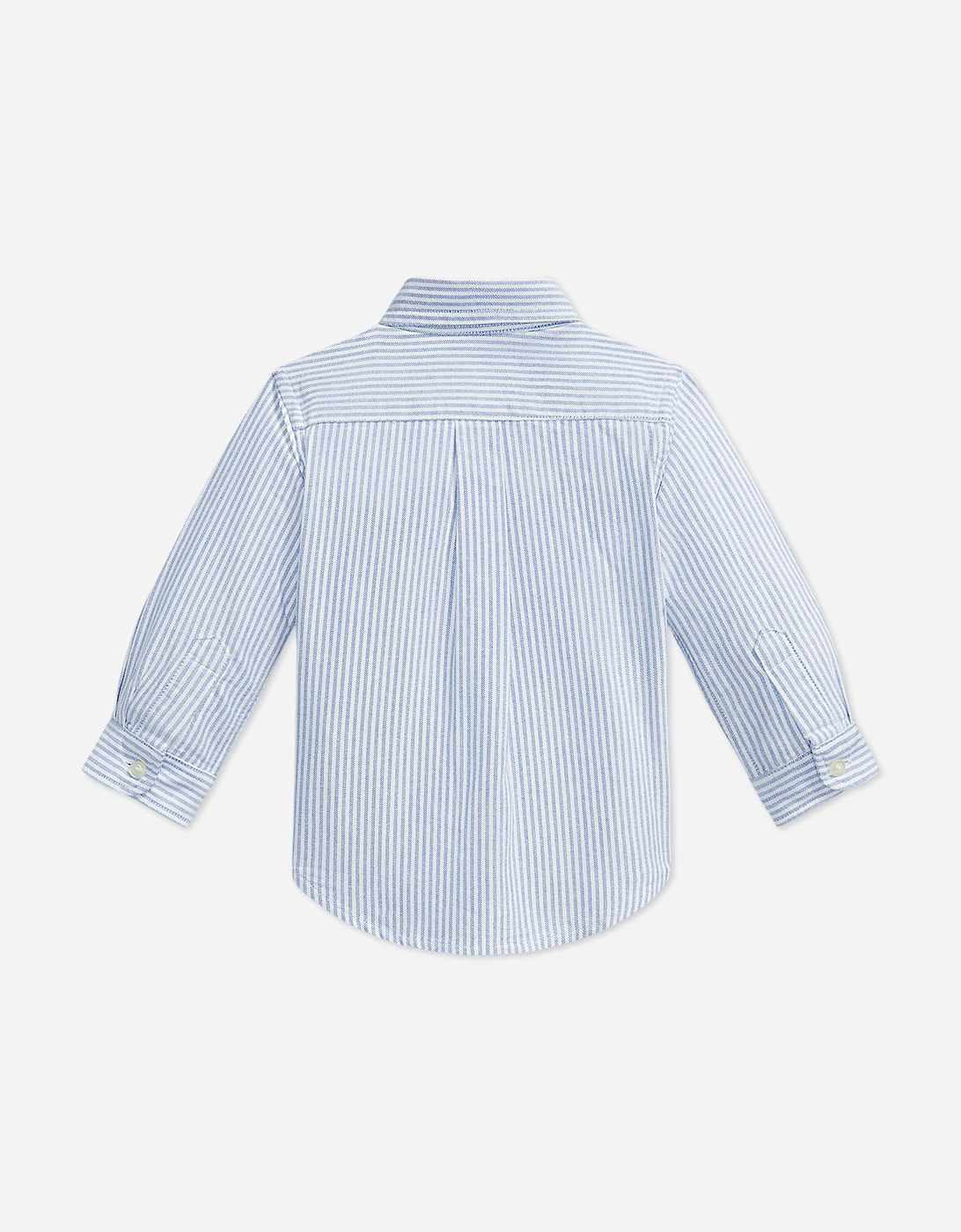 Ralph Lauren Baby Boys Striped Oxford Shirt in Blue