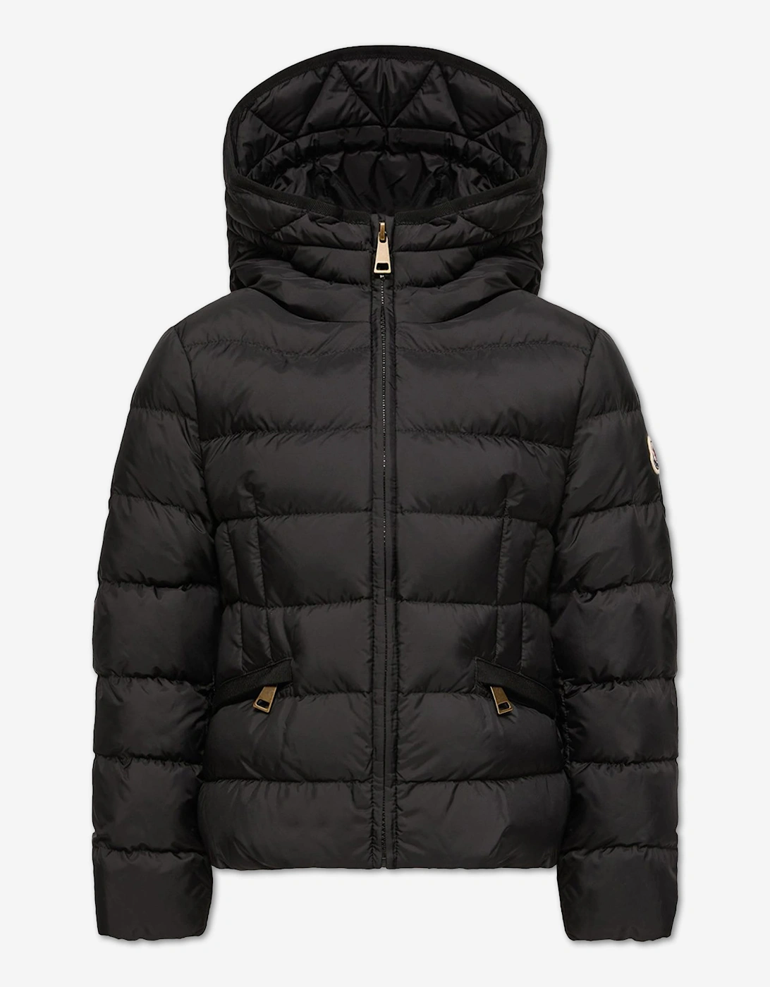 Moncler Enfant Girls Down Padded Avoce Jacket in Black