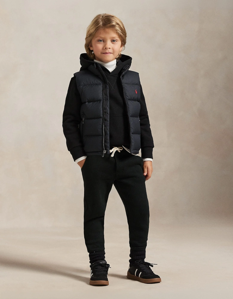 Ralph Lauren Boys Down Padded Gilet in Black