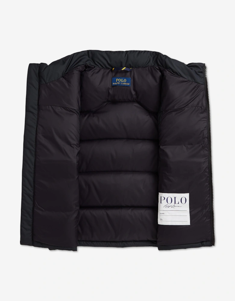 Ralph Lauren Boys Down Padded Gilet in Black