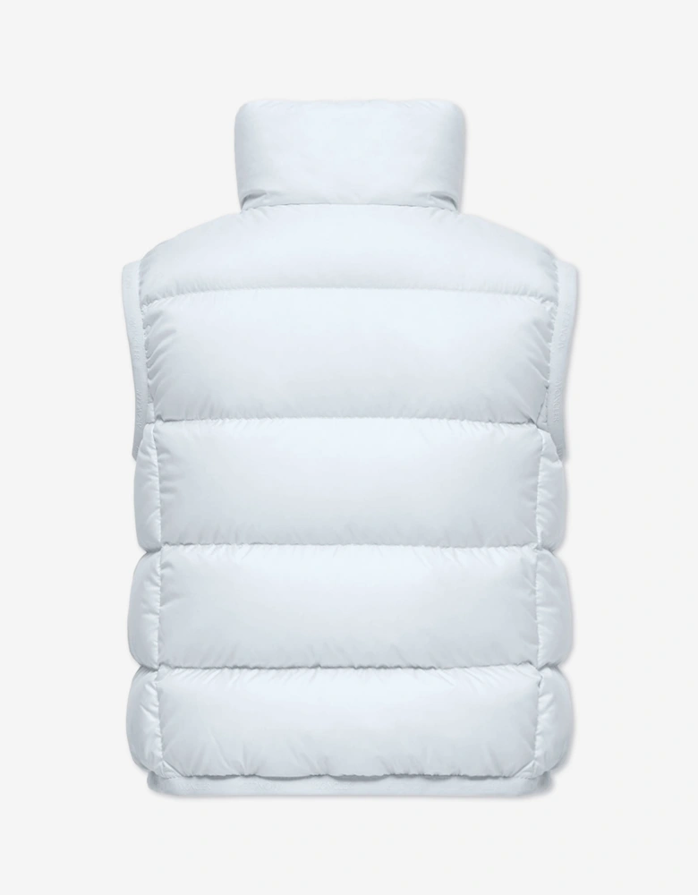 Moncler Enfant Girls Down Padded Badia Gilet in Blue