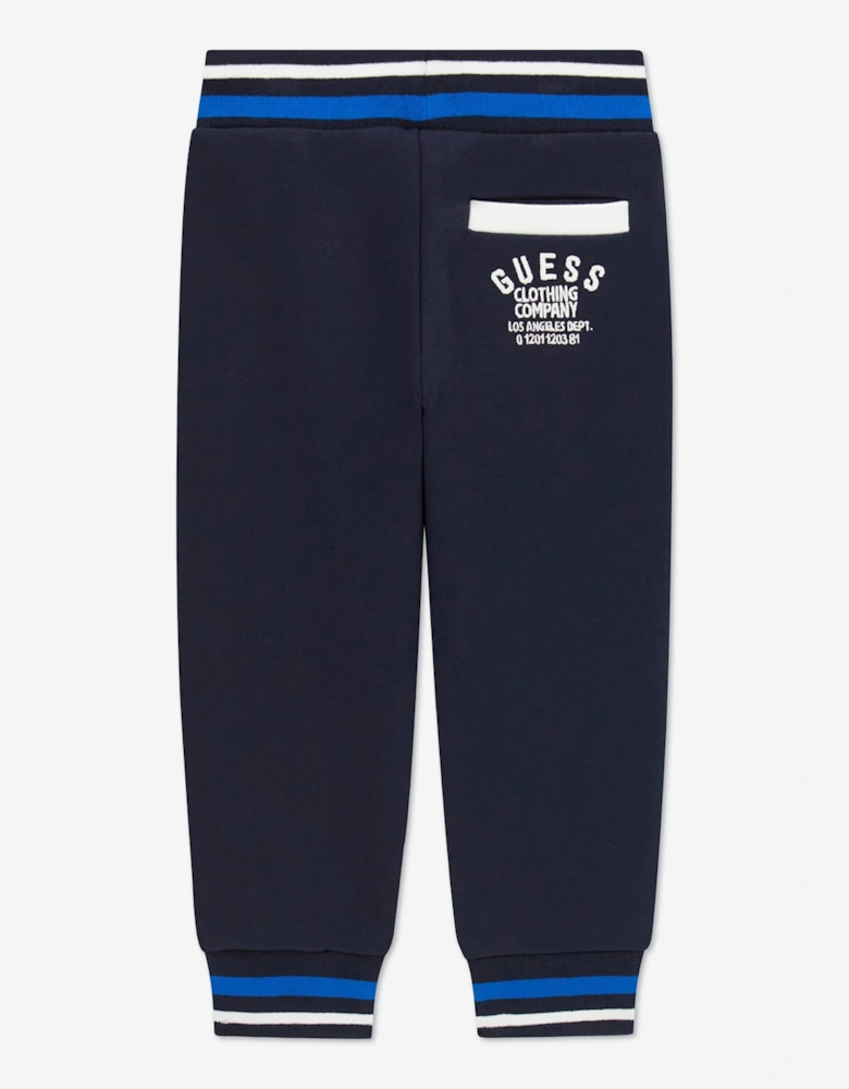 Guess Boys Logo Joggers in Navy