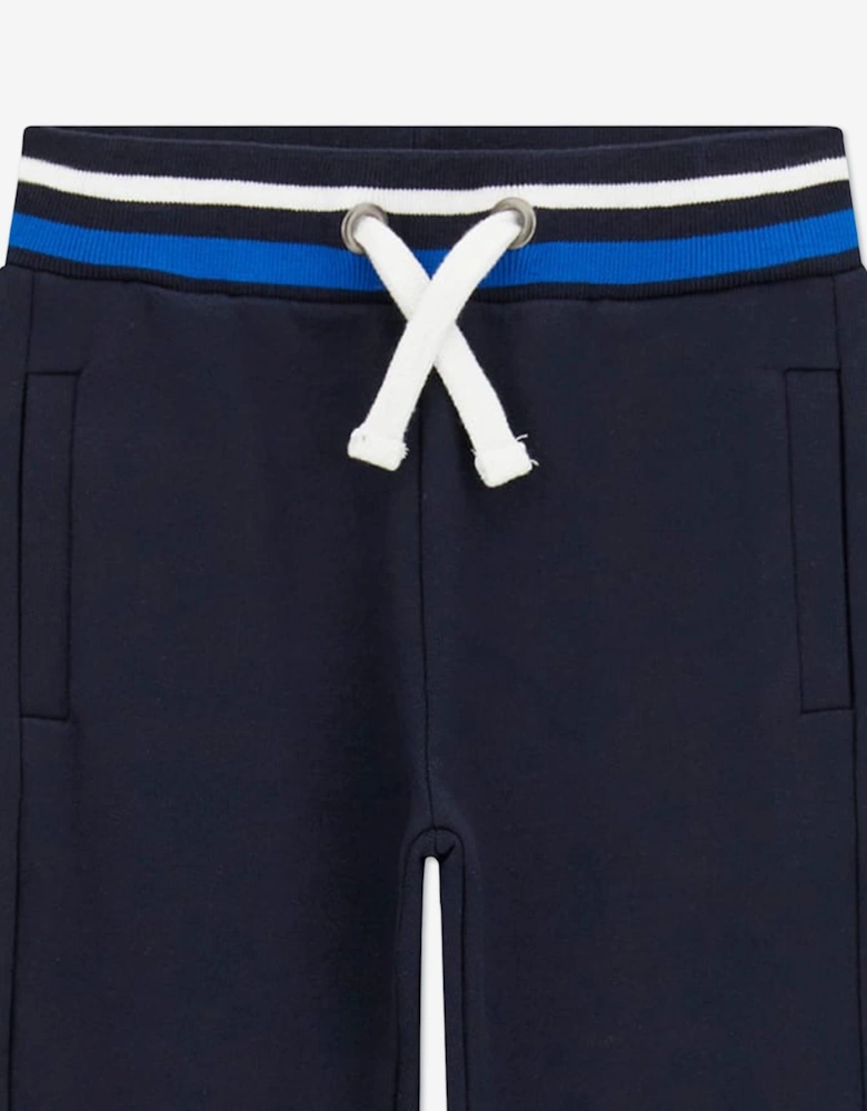 Guess Boys Logo Joggers in Navy